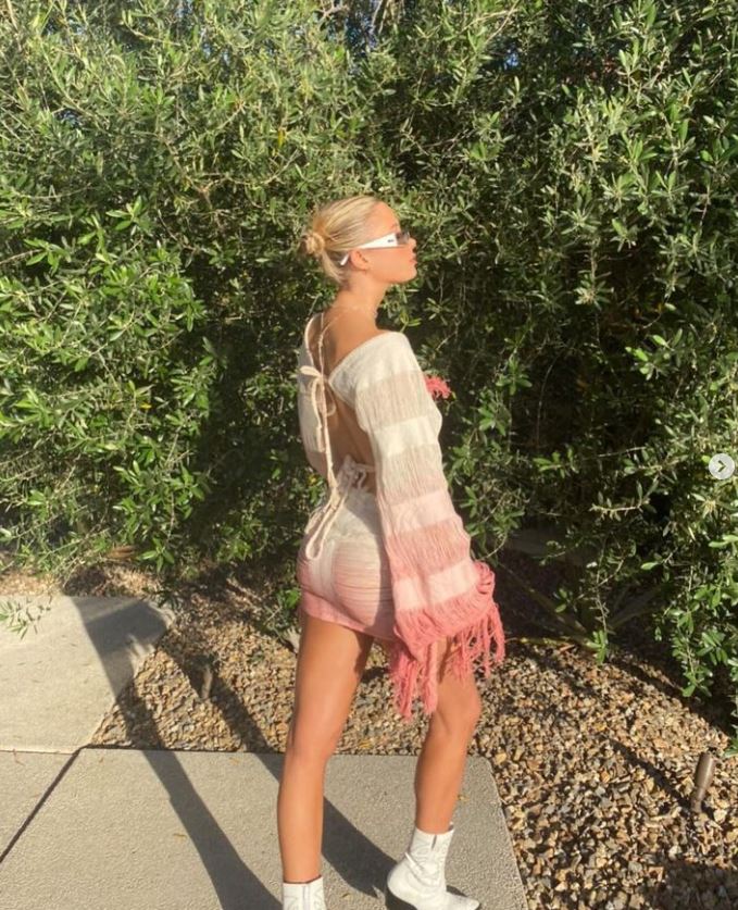 pink ombre