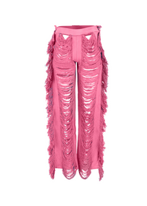 Hot Pink ALAÏA Pants