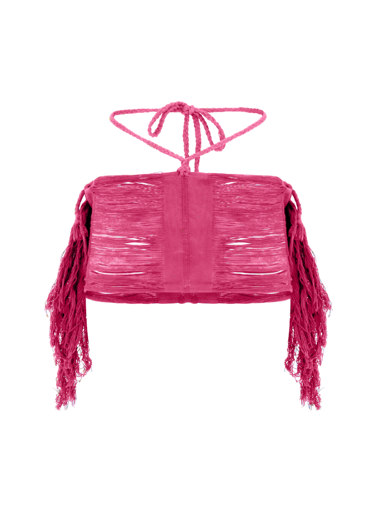 Hot Pink Mala Mini Skirt
